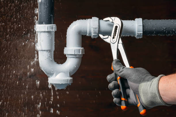 Professional Drain Cleaning technician working in Waldron, IN